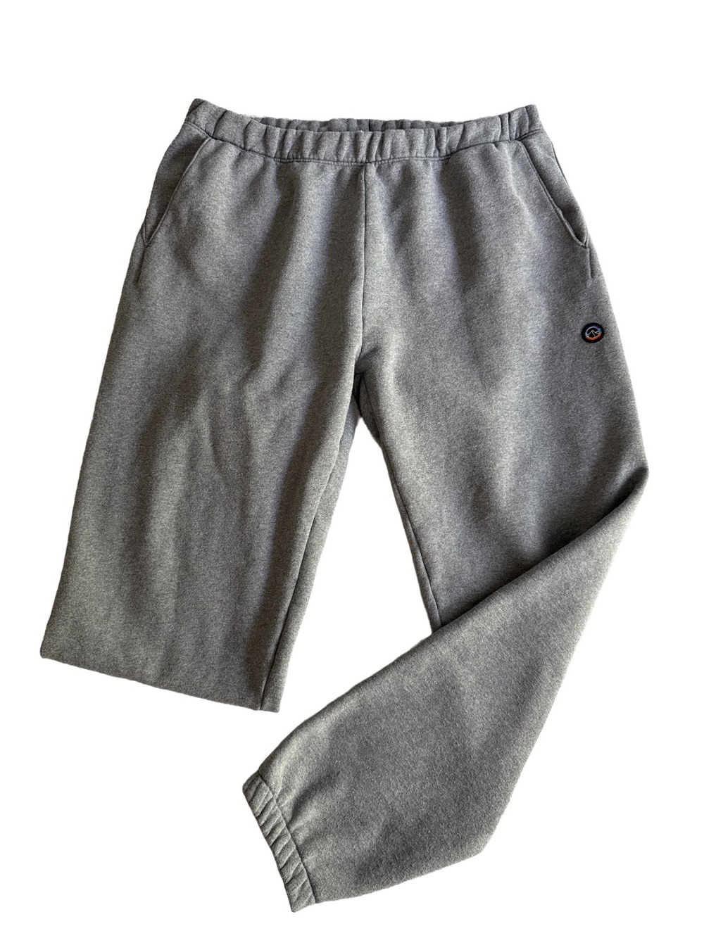 PATAGONIA Sweatpant Men XL Gray Cotton Jogger Tapered Leg Running Stretch